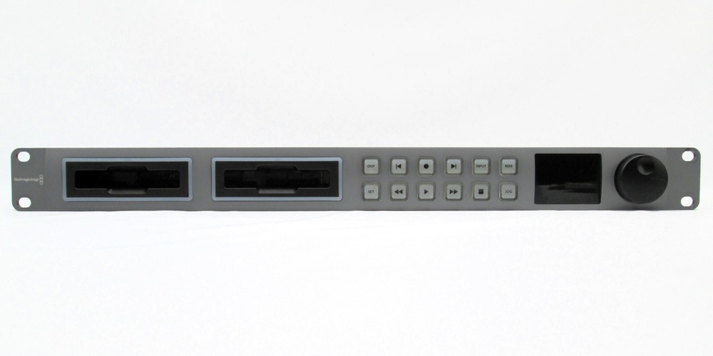 Blackmagic Design HyperDeck Studio 2 1RU File Based Video Recorder