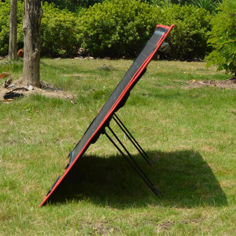 Carbon Steel Solar Panel Stand Mounting Bracket Quick Adjustment Holder Foldable