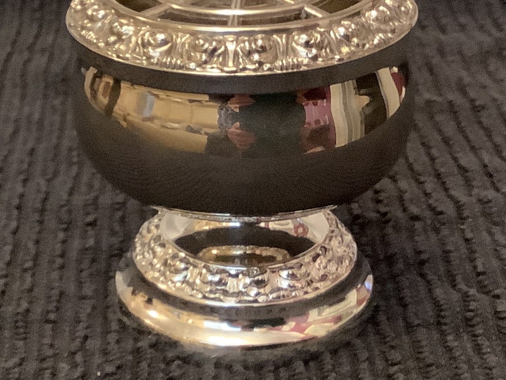 Llanthe Silver Plate Small Rose Bowl.