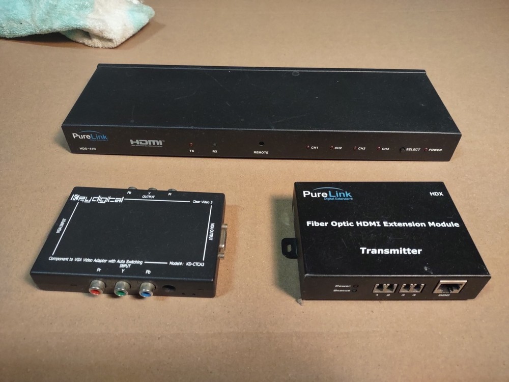 PureLink 4X1 1080P HDMI Switcher RS-232 bundle