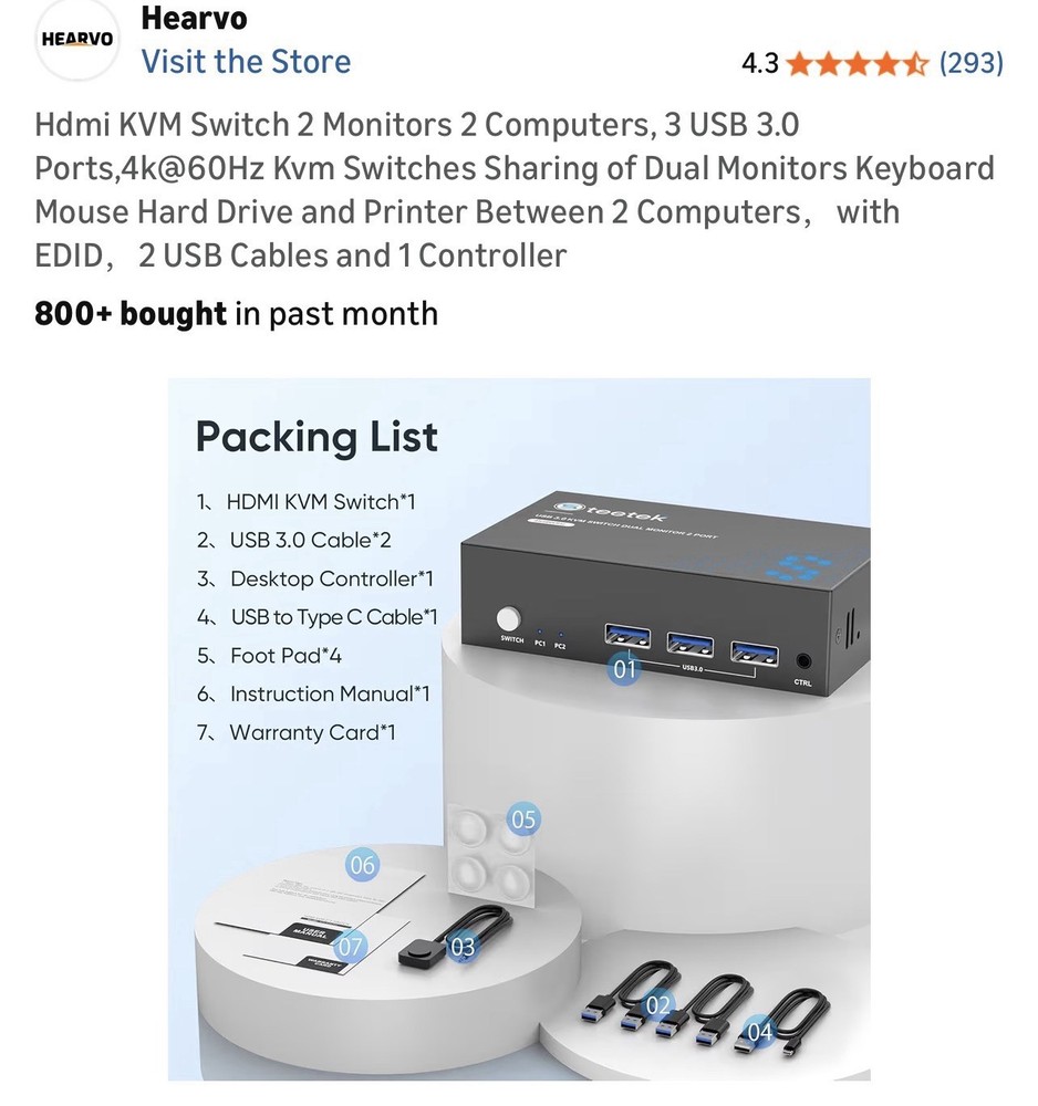 usb kvm switch
