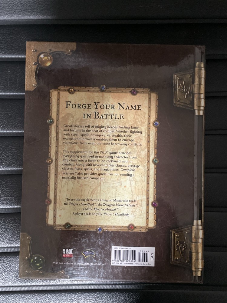 Dungeons And Dragons: Complete Warrior