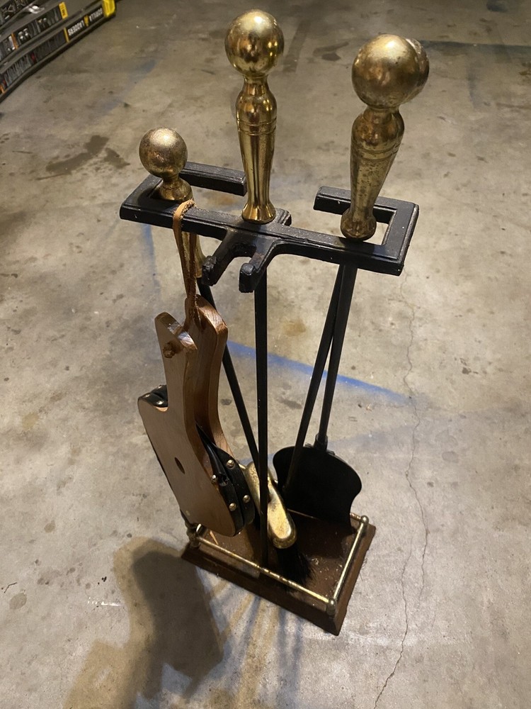 fireplace tool set