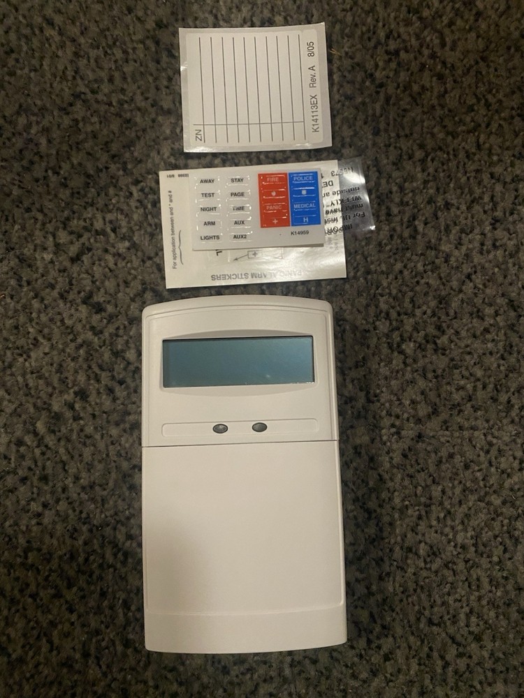 6165EX Alpha LCD Keypad Security Homes