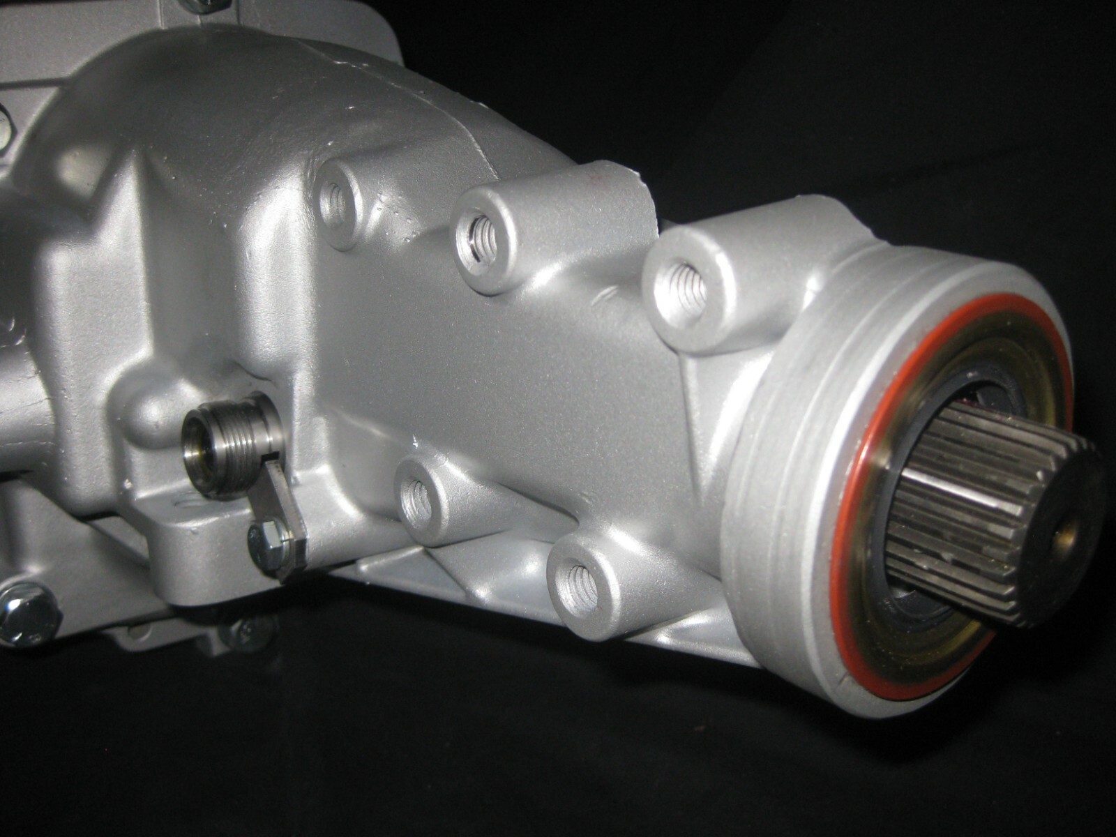 Muncie M-22 Rock Crusher Four Speed Transmission - RARE Drivers Side Speedo