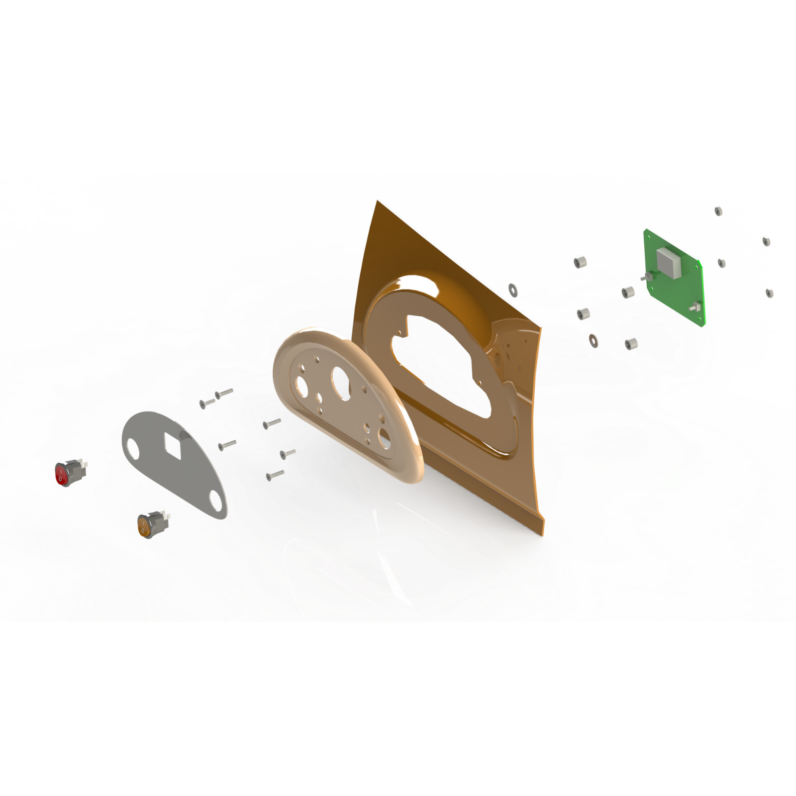 ESB TRIO Timer Overlay Timer Decal Sticker Oval Radiance 26 TRIO Tanning Beds