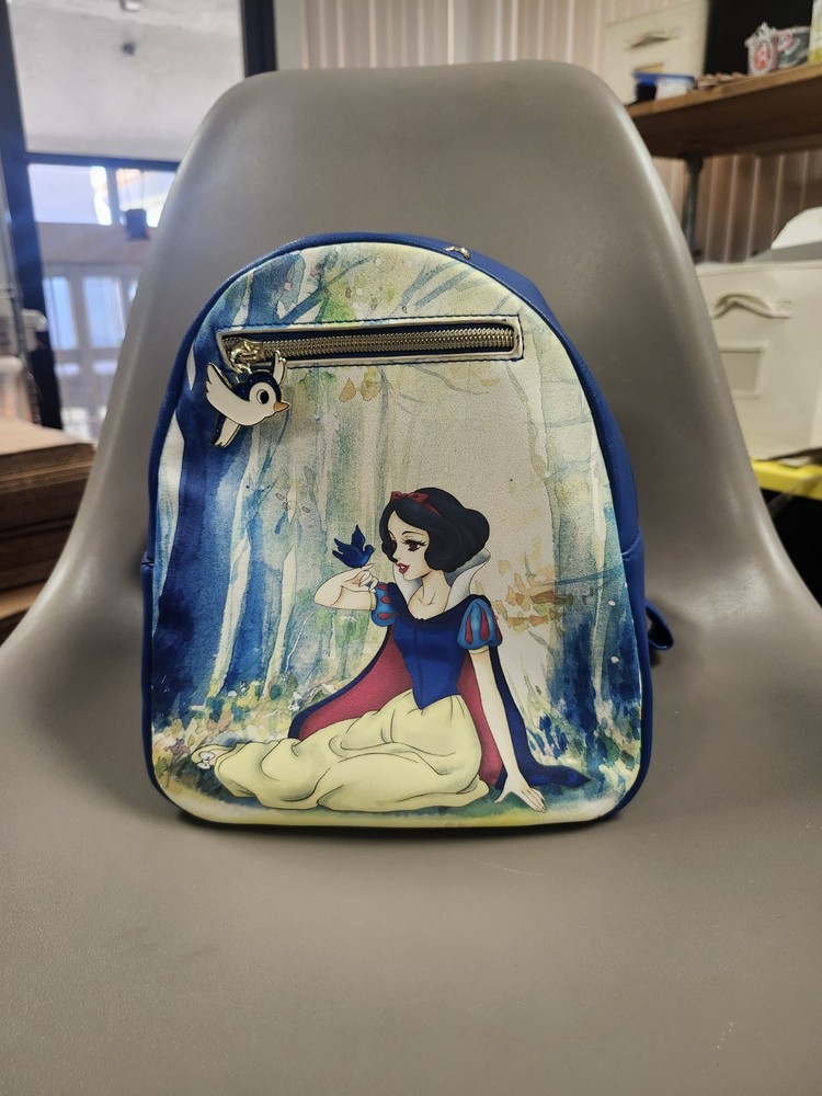 Loungefly Disney Snow White Forest Scene Mini Backpack Exclusive NWT