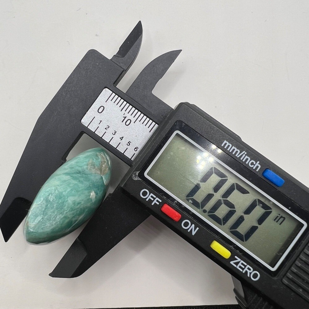 Amazonite Heart Carving (#6)