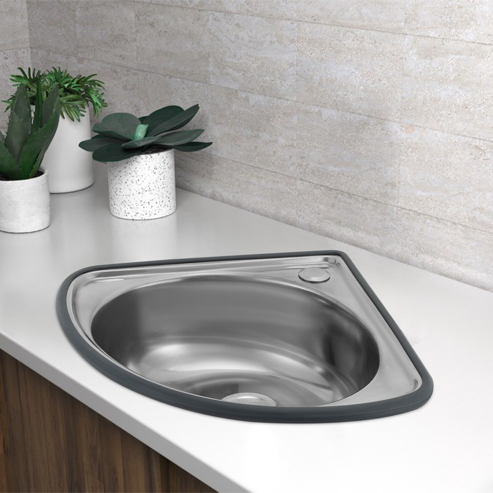 Wall-mounted Sink Corner Basin Sink Triangular Single Bowl Hand Basin Sink