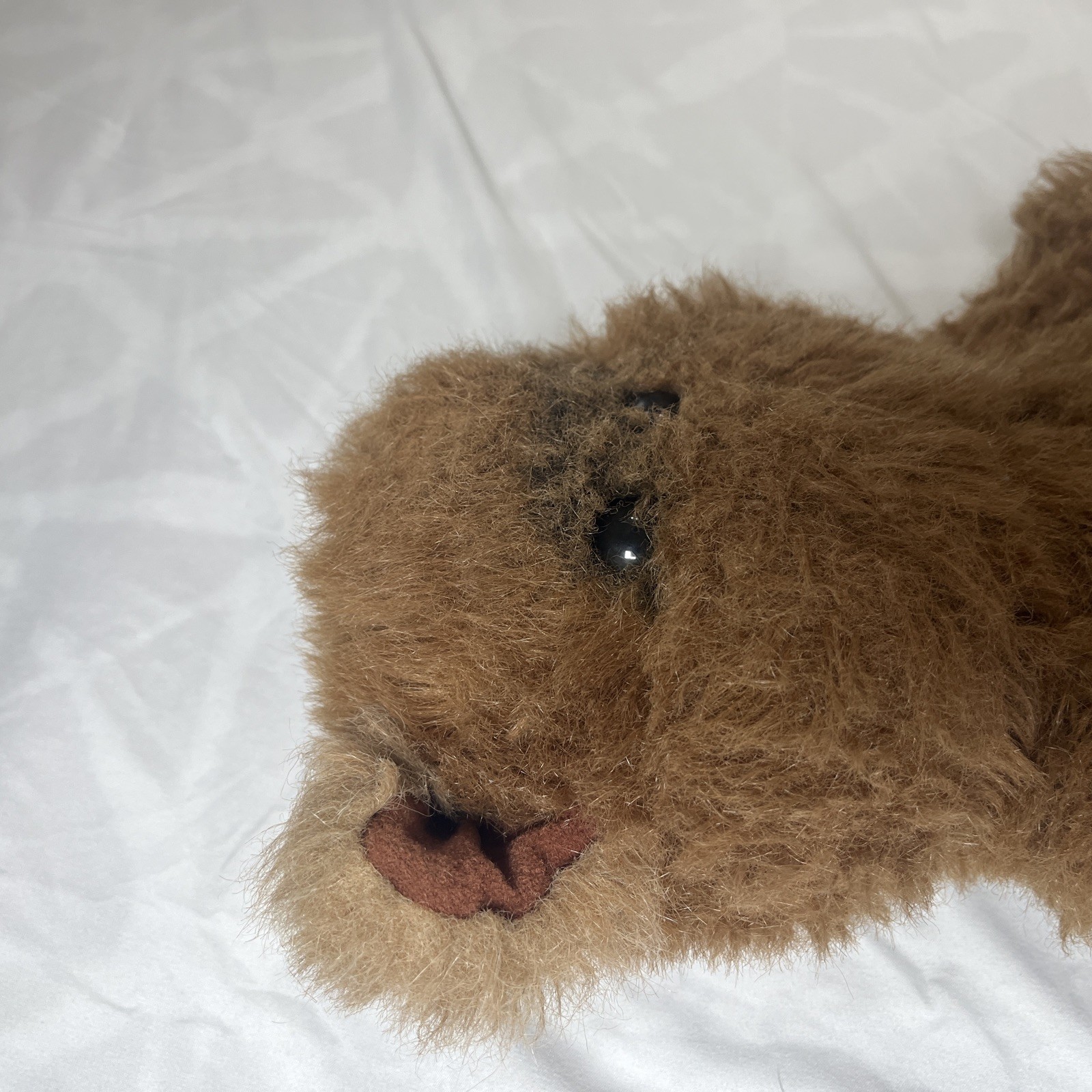 Star Wars Wicket The Ewok Plush Lucasfilm 15" 1983 Shaggy No Hood Vtg Kenner