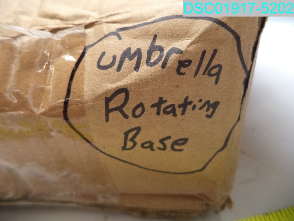 Umbrella Rotating Swivel Base With Hardware