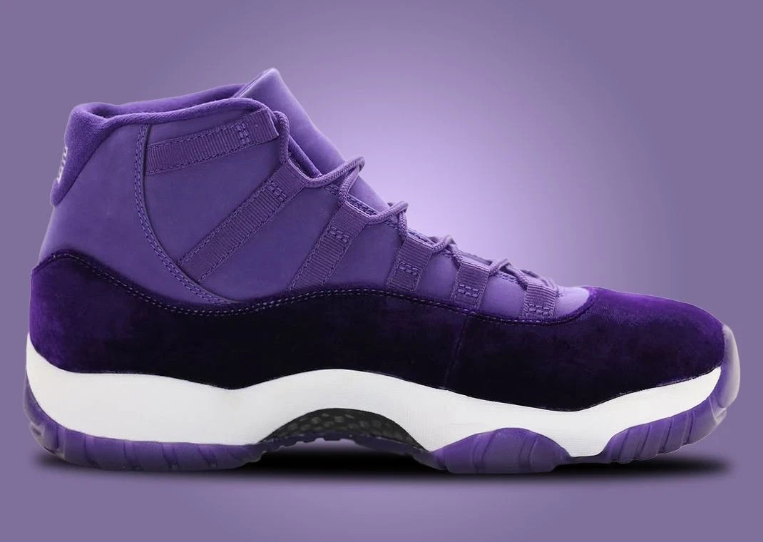 Jordan 11 “Purple Rain” For Prince Men's Size US 7-12