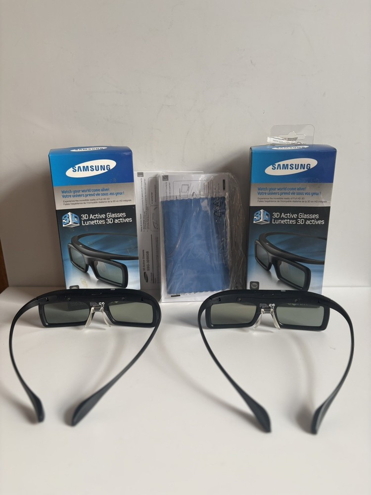 Samsung (SSG-3100GB) Active 3D Glasses - (2) Pair