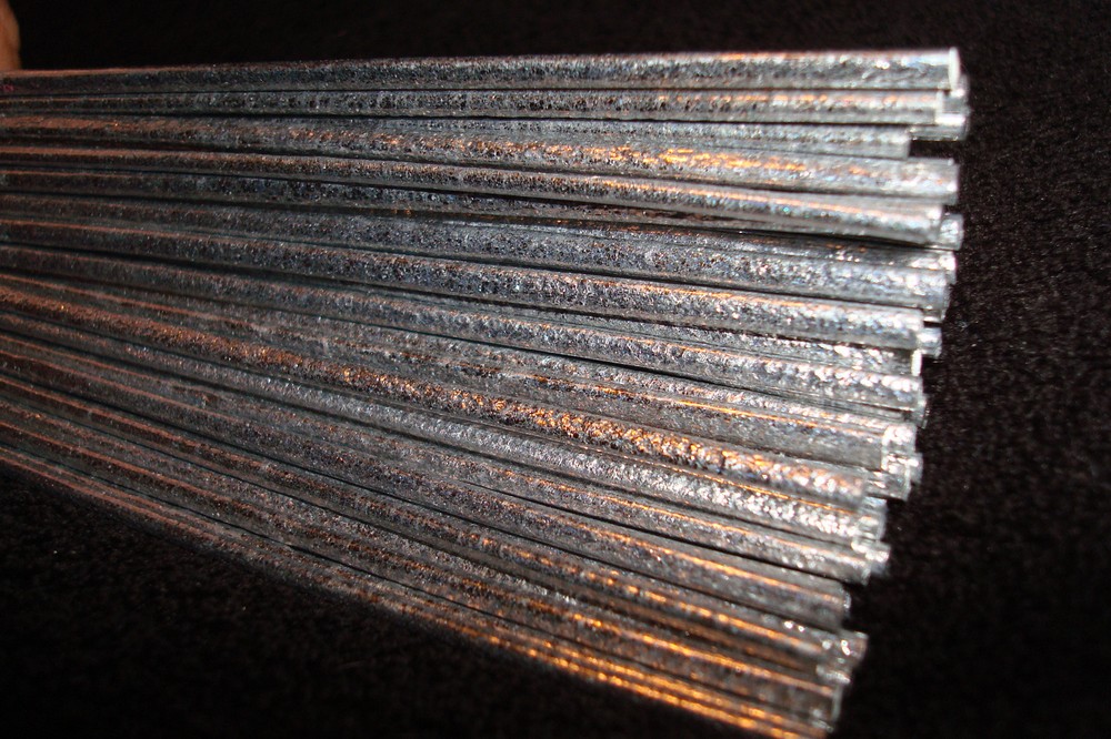 5 18" Aluminum Brazing Rods HTS- 2000 Low Temp-Instructions, Brush-Silver Soder