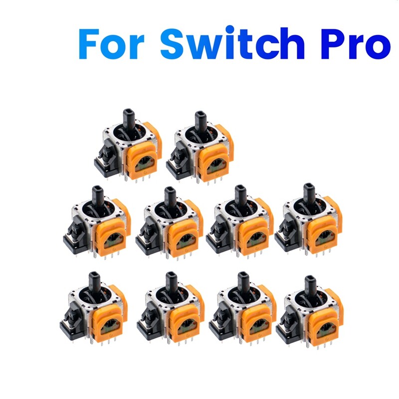 10PCS for Switch Pro Hall Electromagnetic Joystick Potentiometer High8736