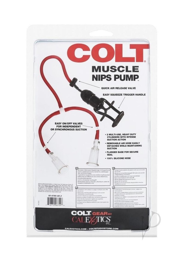 COLT Muscle Nips Nipple Pump - Clear