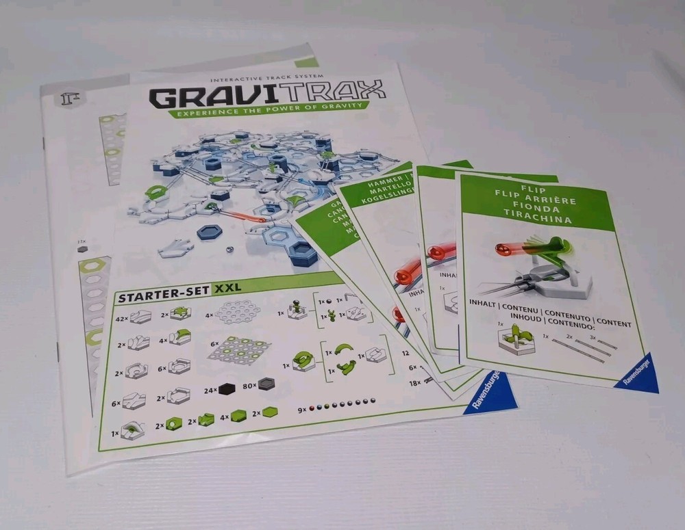Ravensburger Gravitrax Interactive Track System Instructions Manual