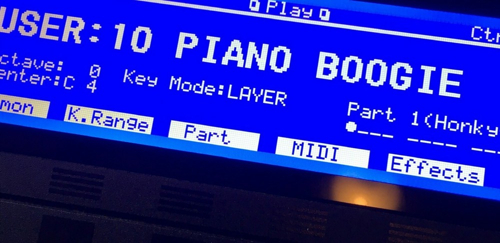Roland XP-60 / XP-80 Custom (Negative) LED Graphic Display !