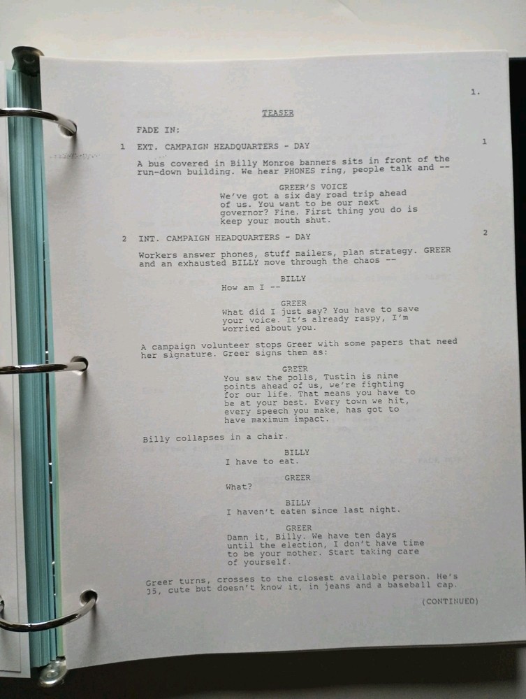 THE MONROES (1995) TV Soap Opera Scripts & Production Binder William Devane