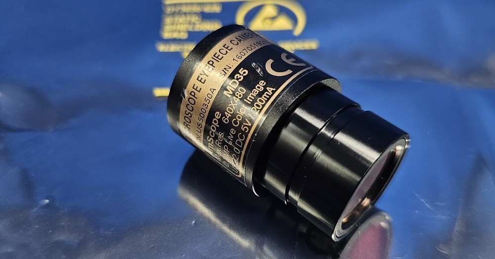 AMSCOPE MD35 PN US500350A MICROSCOPE EYEPIECE CAMERA *USB MINI INCLUDED*