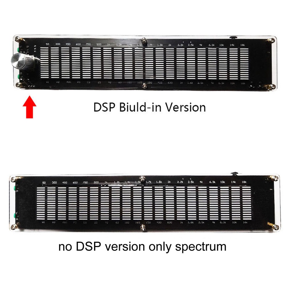 NEW VU Music Spectrum LED Level Display Amplifier Meter Indicator Desktop Decor