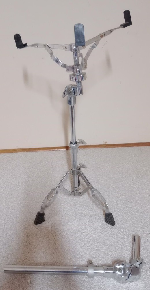 Extended Height Silver Snare Drum Stand 23