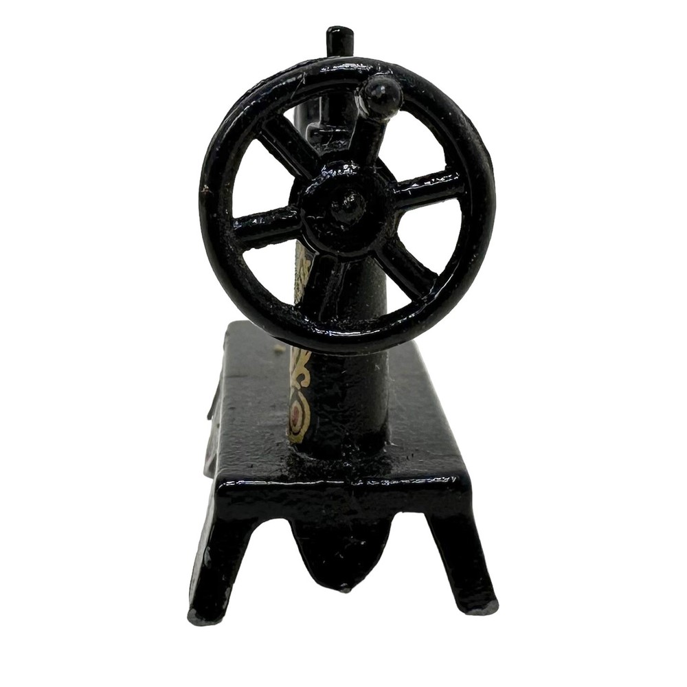 EFCO Miniature SINGER Sewing Machine Black Painted