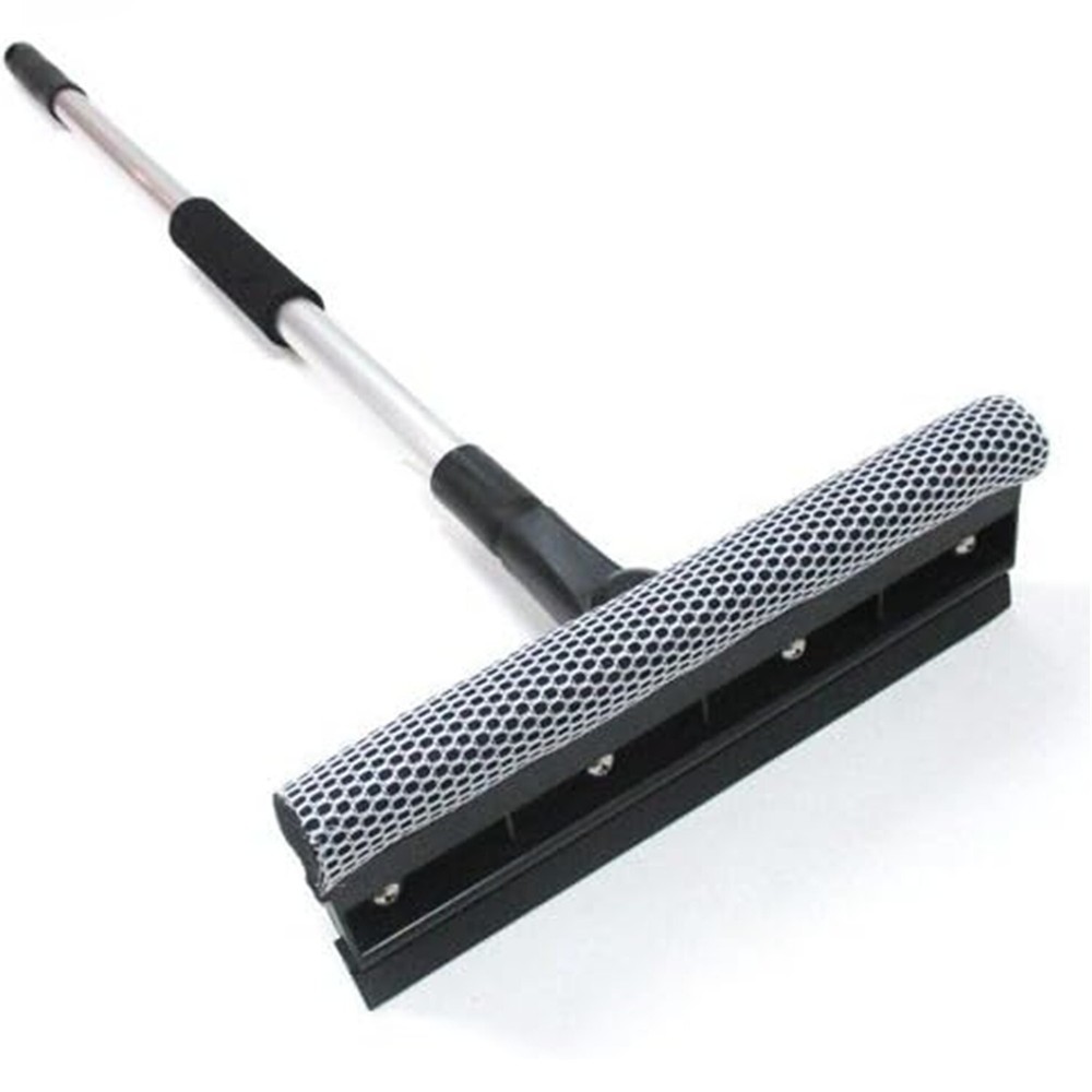 38" Extendable Window Squeegee Cleaner Long Handle Car Cleaning Window Glass