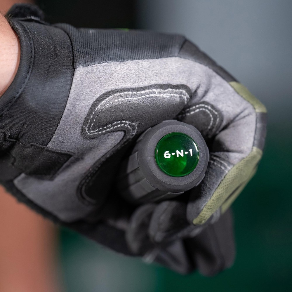 0153-42C 6-in-1 Multi-Tool Screwdriver with Flat-Tip, Phillips, and Hex Bits