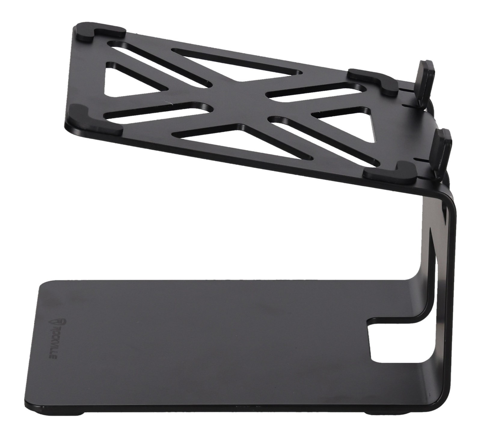 Pair Rockville SR4 Speaker Riser Stands For 4" Desktop Speakers or Monitors