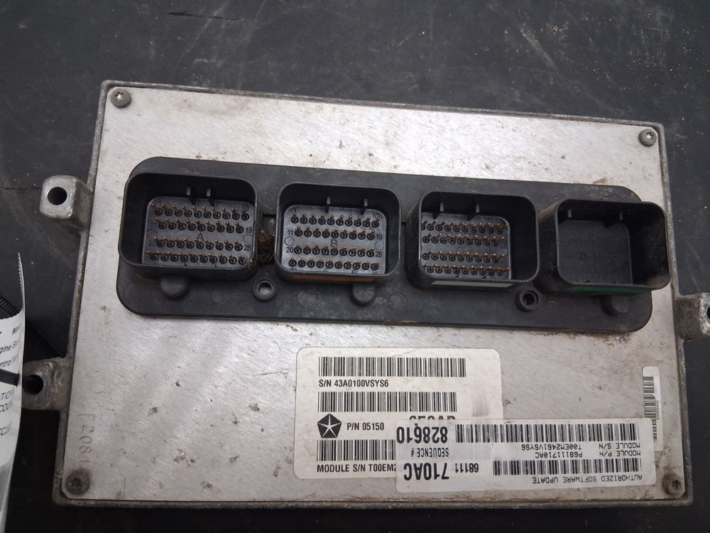 DODGE DURANGO Engine Brain Box Electronic Control Module