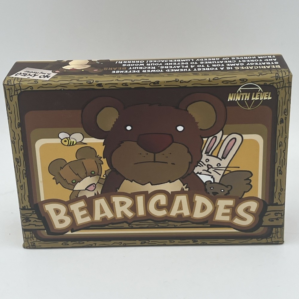Bearicades 9th Level Card Game- Used/complete Game Set