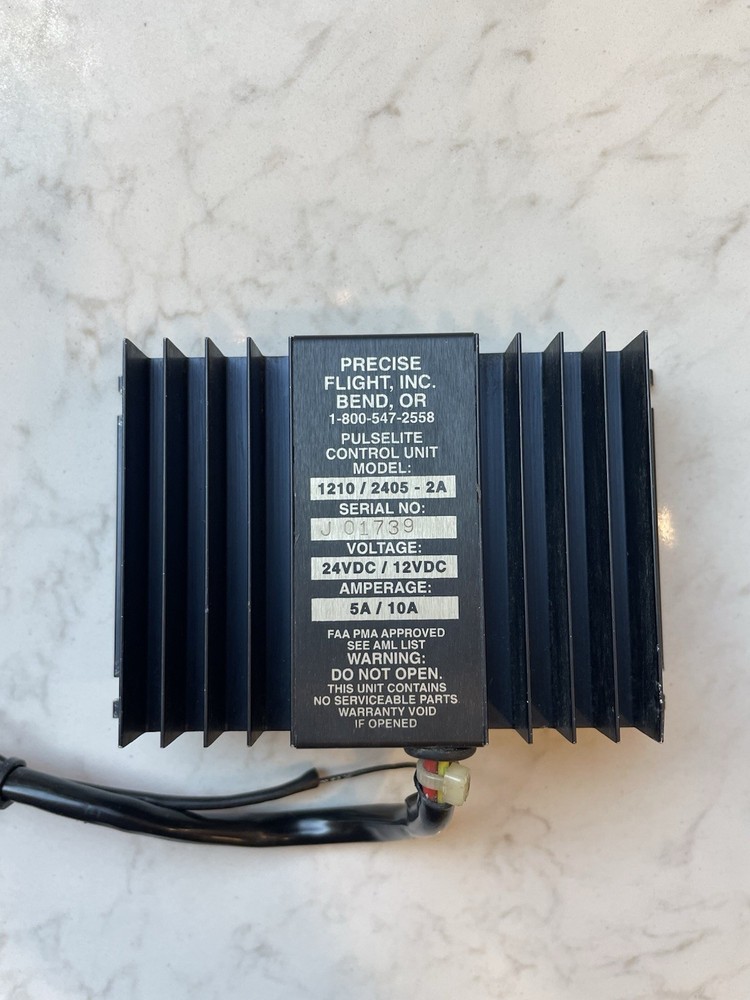 Precise Flight, Pulselite Control Unit,  Model 1210/2405-2A, Cessna Piper Beech