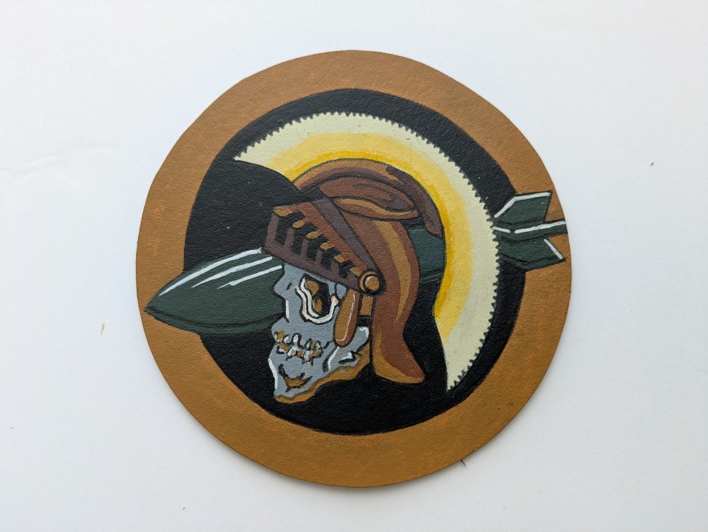 WW 2 533rd  Bomb Squadron . leather jacket  patch