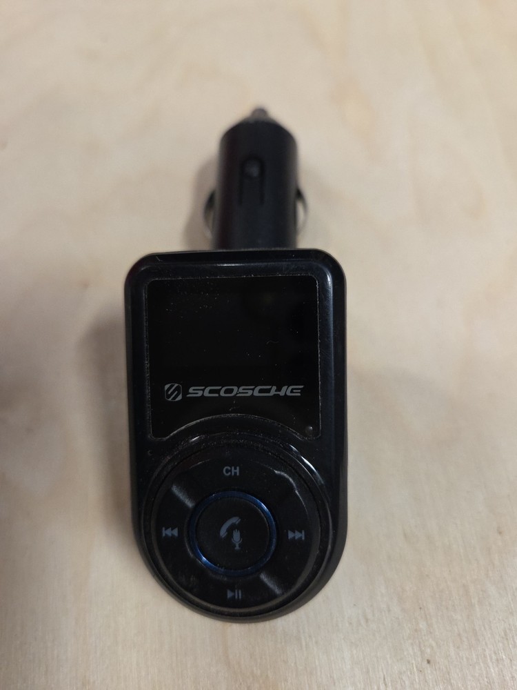Used Scosche BTFM3 Wireless FM Transmitter Hands Free