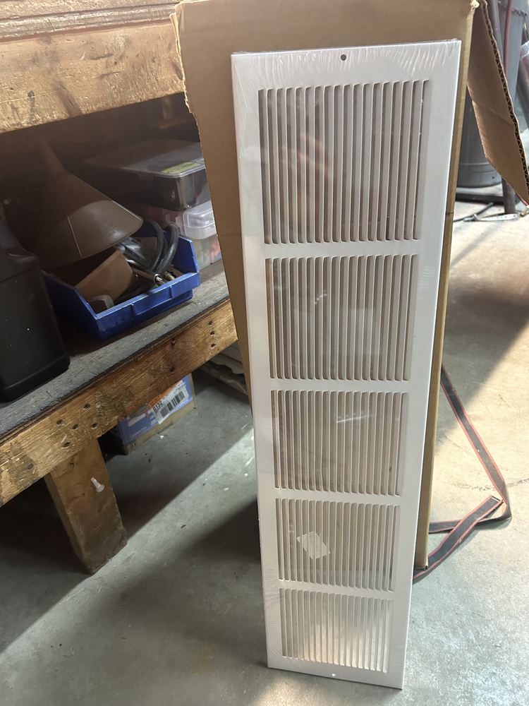 Hart & Cooley 650 Series Return Air Grille 30x6" White (8pcs)