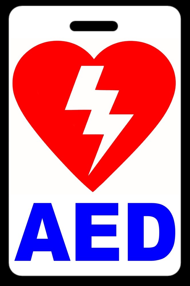 AED Bag Tag - FREE Personalization - New