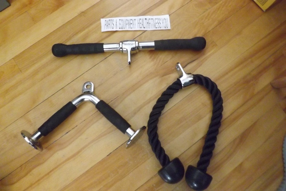 Power Cage Lat Pull BAR PULL DOWN ROPE BAR PULL DOWN TRICEP.