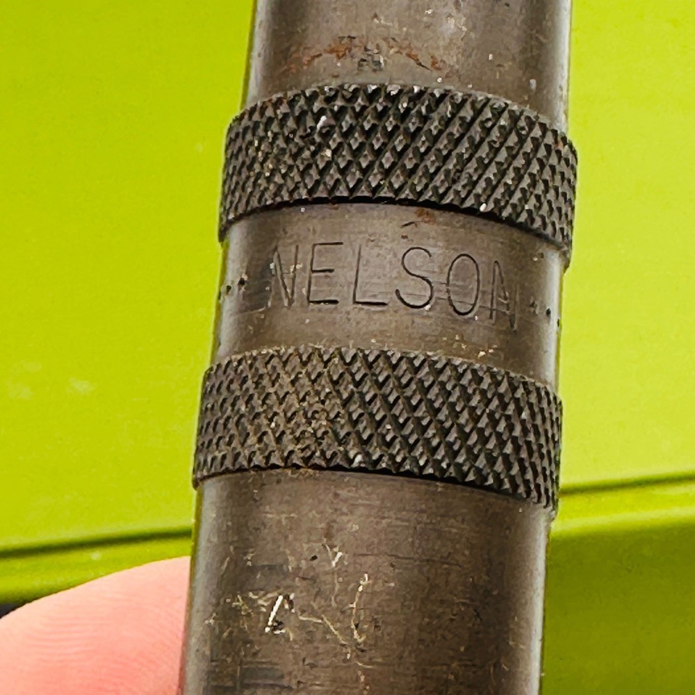 Nelson Vintage Solid Brass Adjustable Garden Hose Nozzle Made in USA