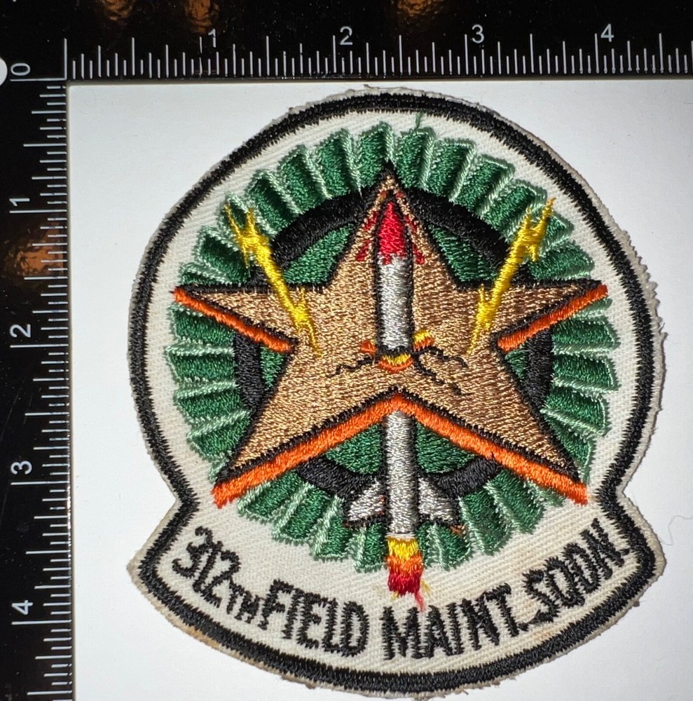 Cold War USAF US Air Force 312th Field Maintenance Squadron Patch