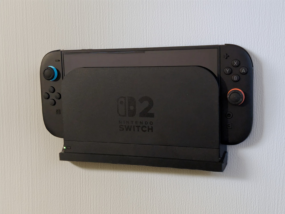 Wall Mount for Nintendo Switch 2 – Sleek and Durable Game Console Holder