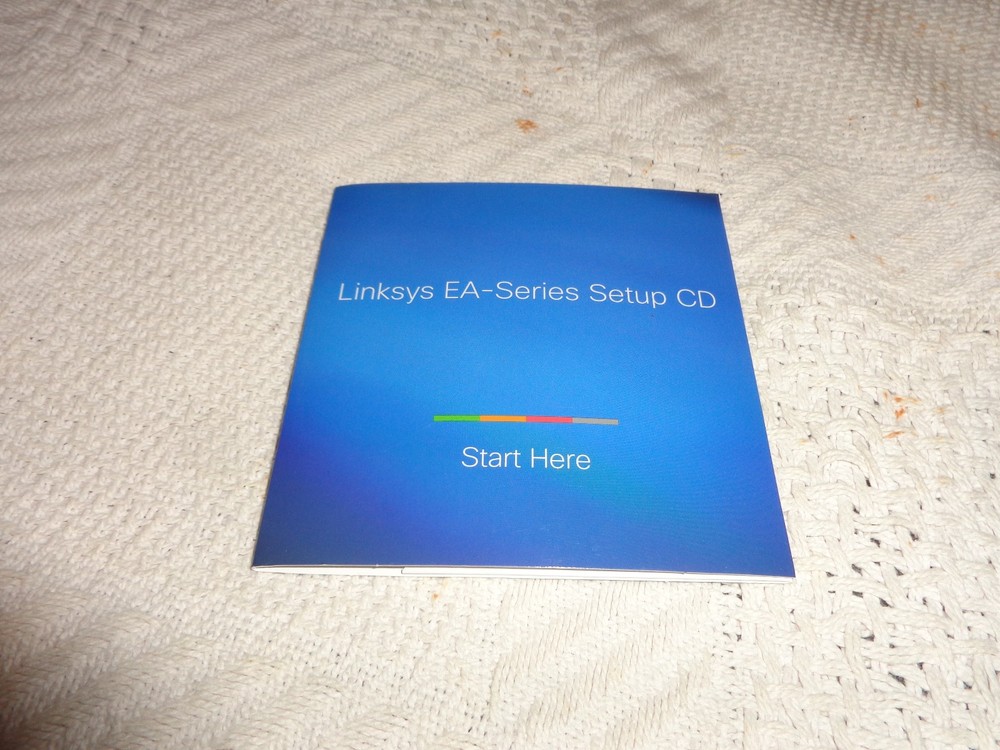 linksys EA- series setup cd