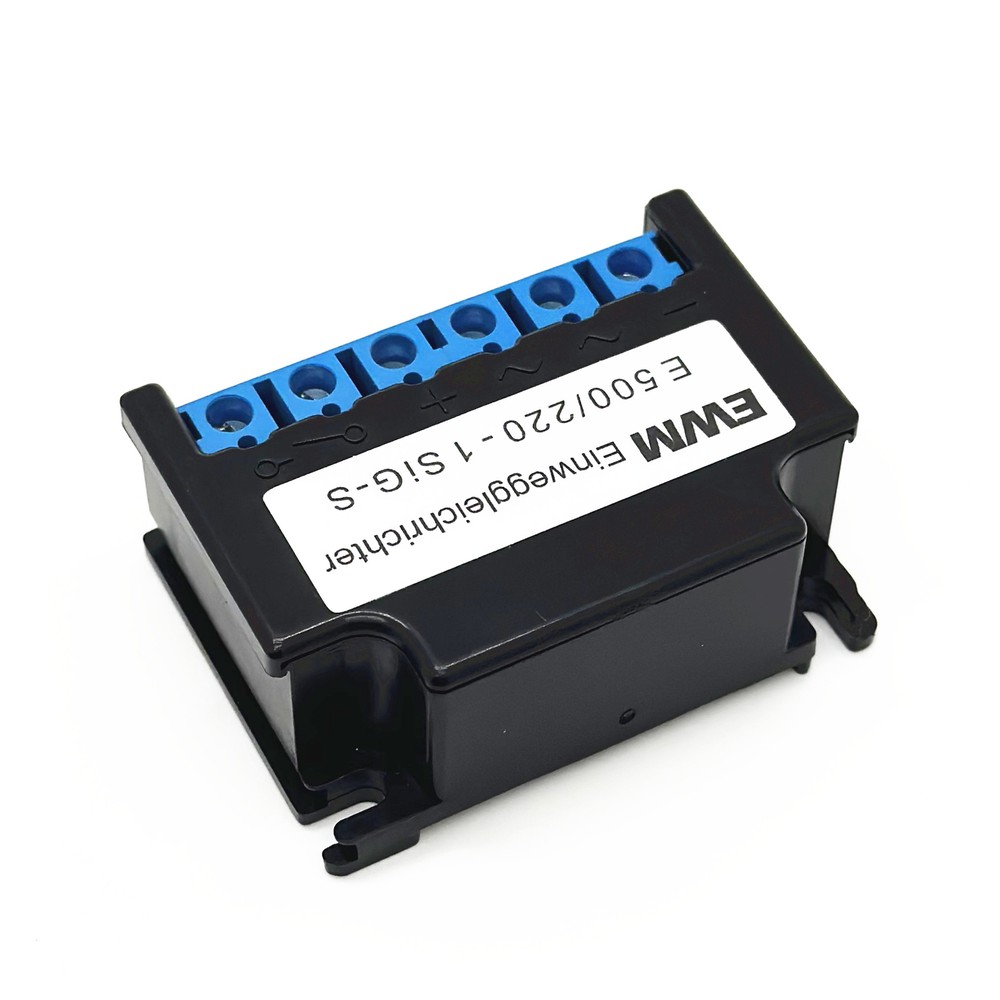 REPLACE EWM Einweggleichrichter E 500/220-1 SiG-S Motor Brake Rectifier Module