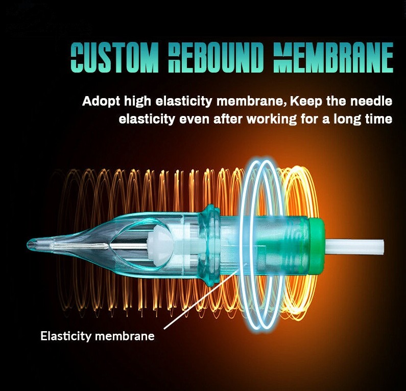 20PCS Aurora 2 Gen. II Premium Sterilized Disposable Tattoo Cartridge Needles