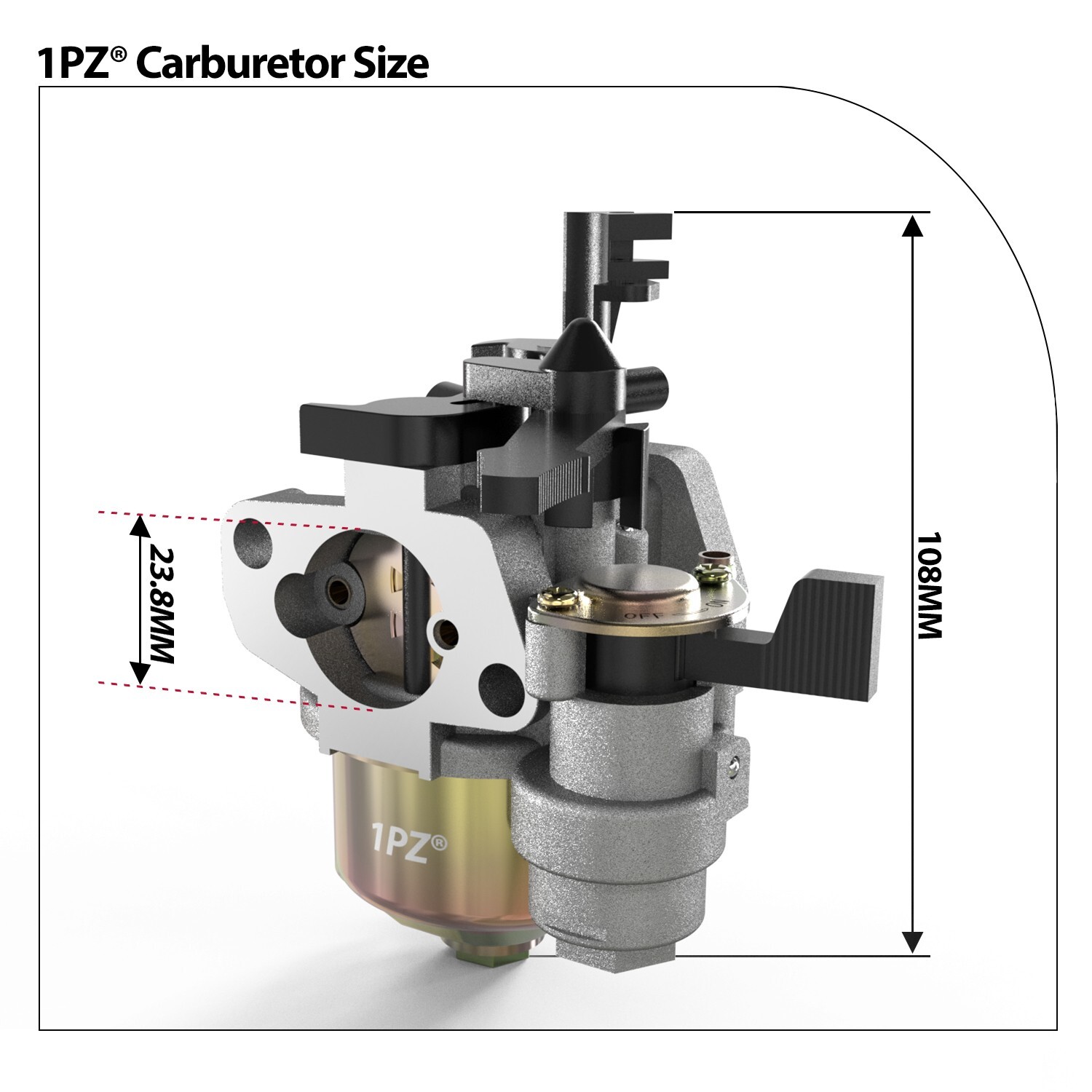 CARBURETOR CARB FOR HONDA GX120 GX160 GX200 5.5 HP 6.5 HP GENERATOR ENGINE PARTS