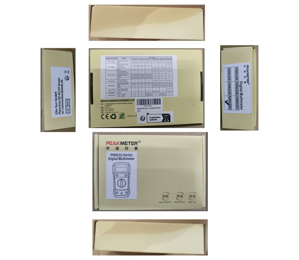 Digital Multimeter,Multimeter Tester, High Sensitivity Voltmeter Am... Fast Ship