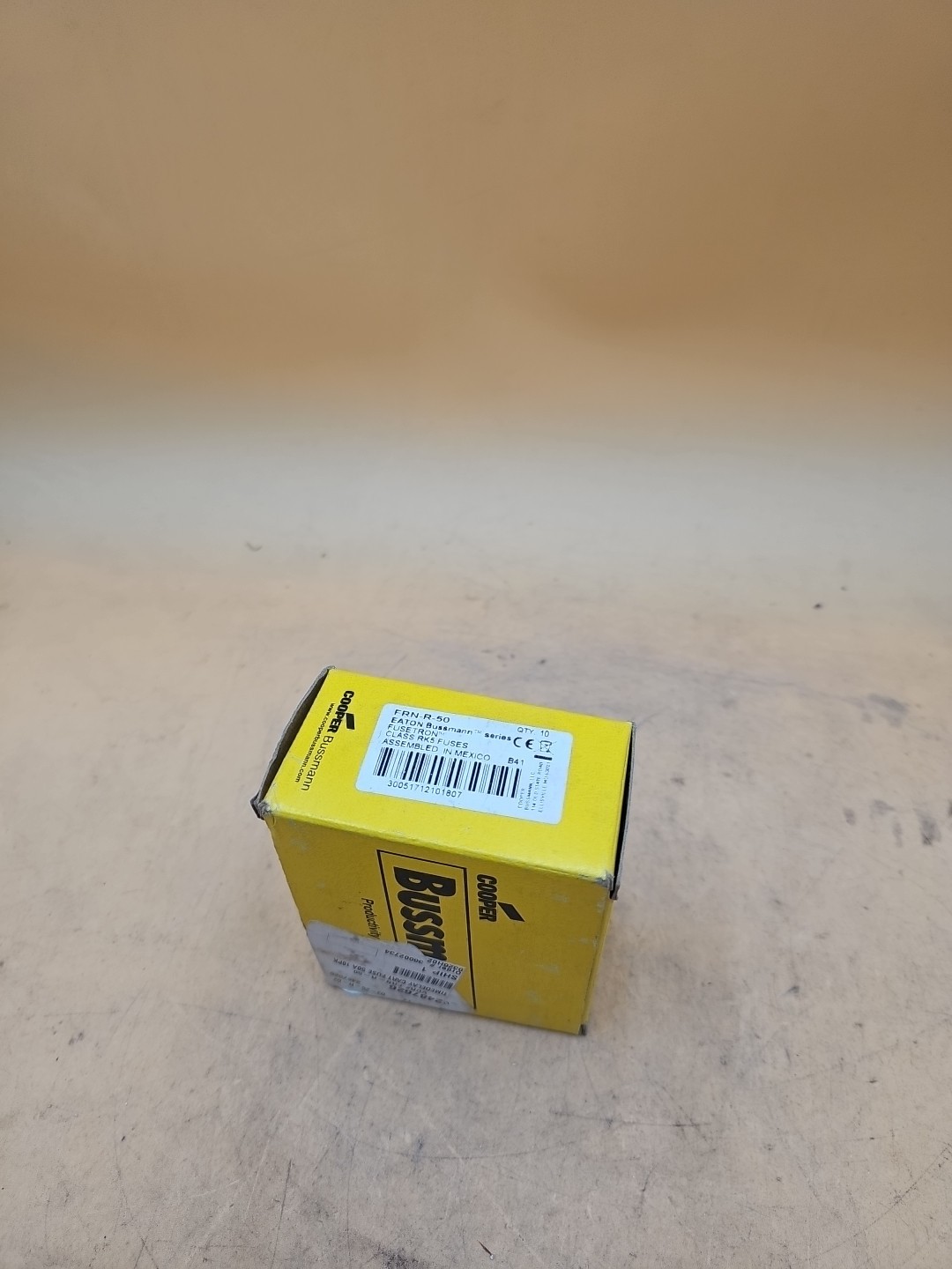 LOT OF 8 Cooper Bussmann Fusetron FRN-R-50 Class RK5 50 Amp Time-Delay Fuses