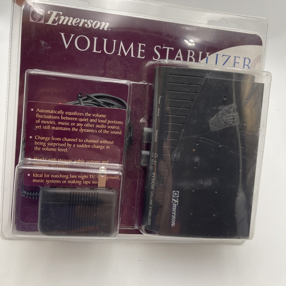 Emerson Volume Stabilizer