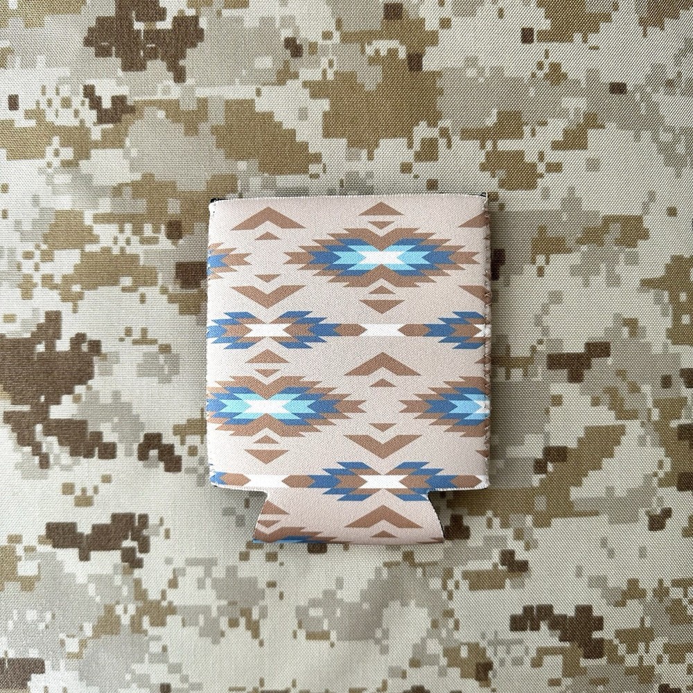 Black Canyon Systems BCS Tan & Blue Coozie