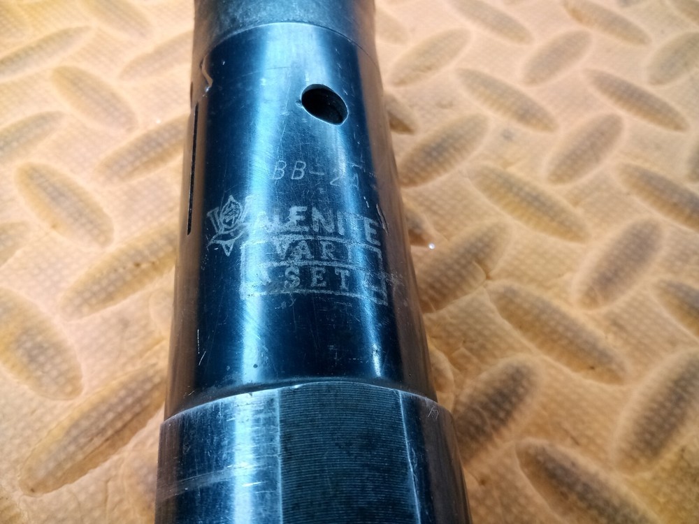 Valenite Vari-Set BB-2A Adjustable Boring Bar Interchangeable Head 1 1/2" Shank